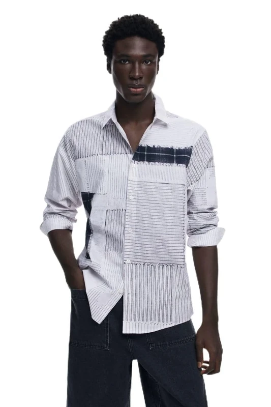 Desigual Man Template 1 Colo, 2015 GRIS Plata, M, Black, M