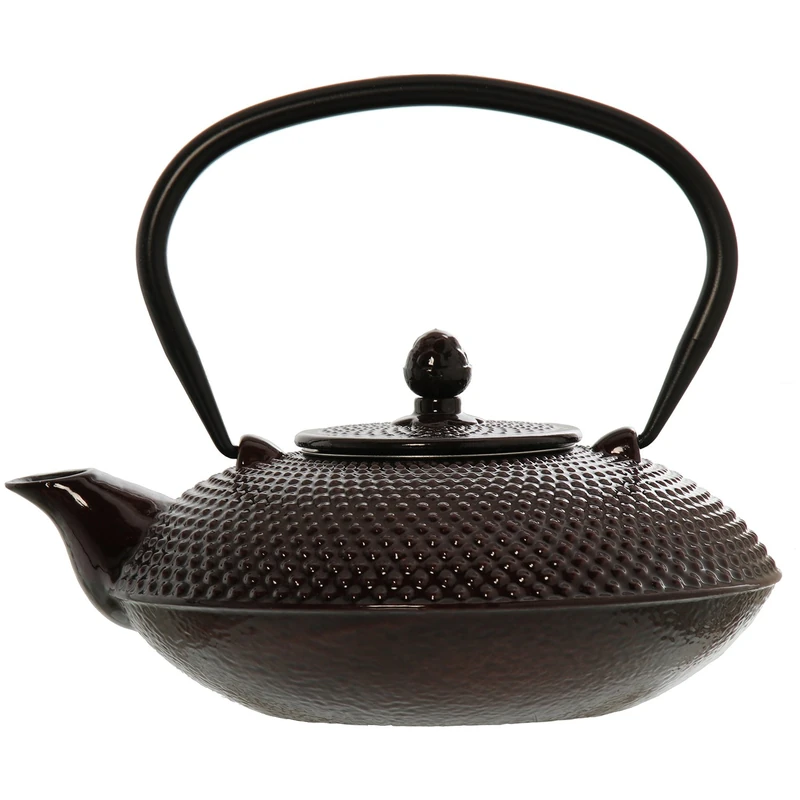 Hierro Teapot 0.8L Brown Brilliant C/Filter Maple Stainless Steel_20X17X9.5/16 cm