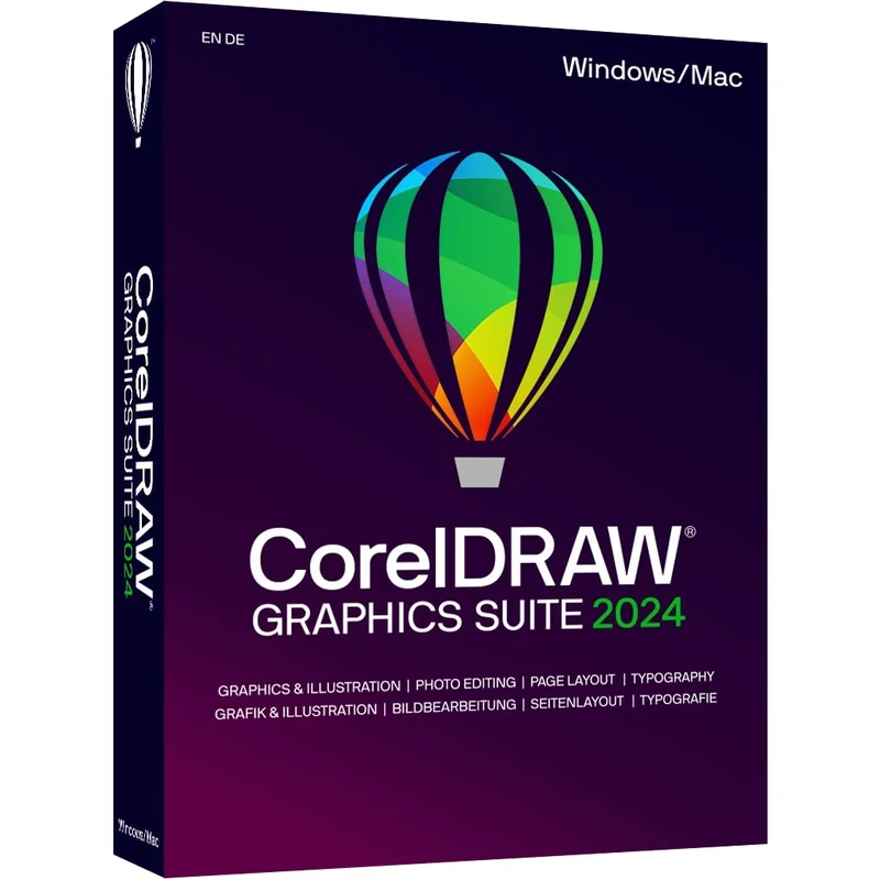 Corel CorelDRAW Graphics Suite 2023, Perpetual, 1 User, Post delivery