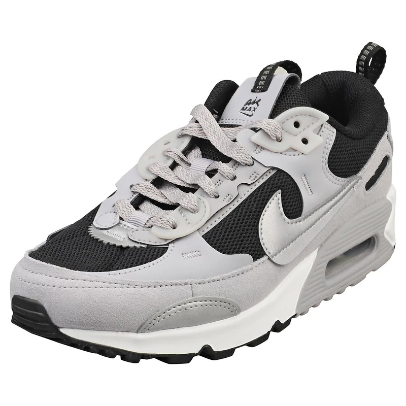 Nike Air Max 90 Futura Women's Shoes - Pewter FN7777-001 UK 4.5