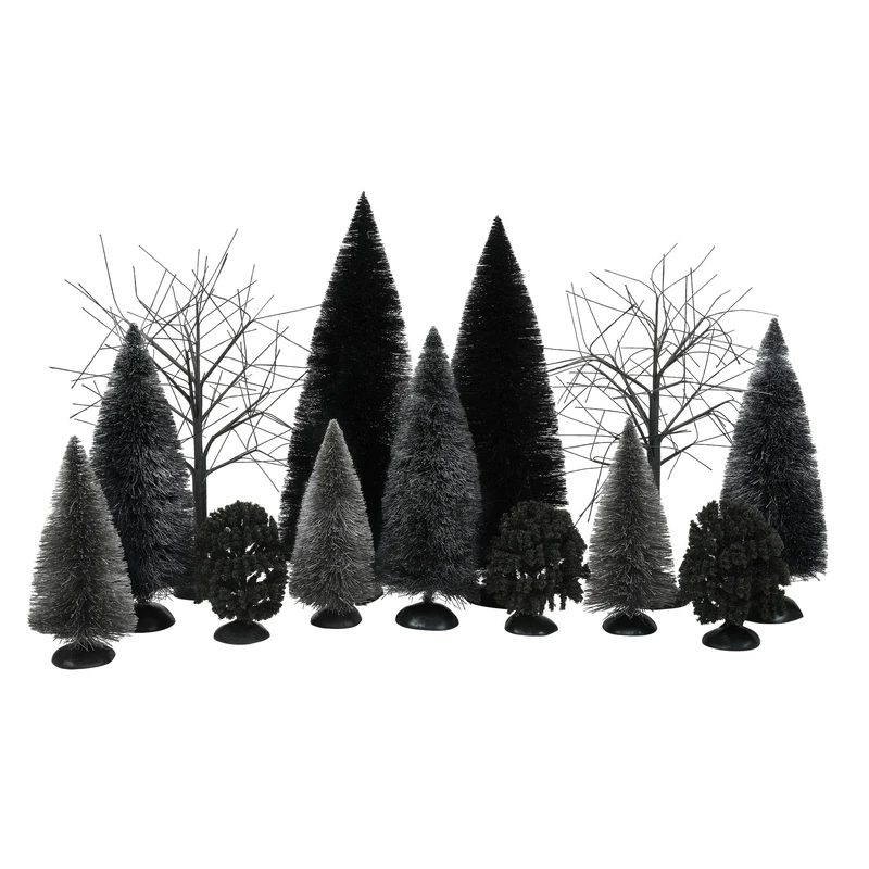 Department 56 Figurine Set, Resin, Black, Sizes Vary