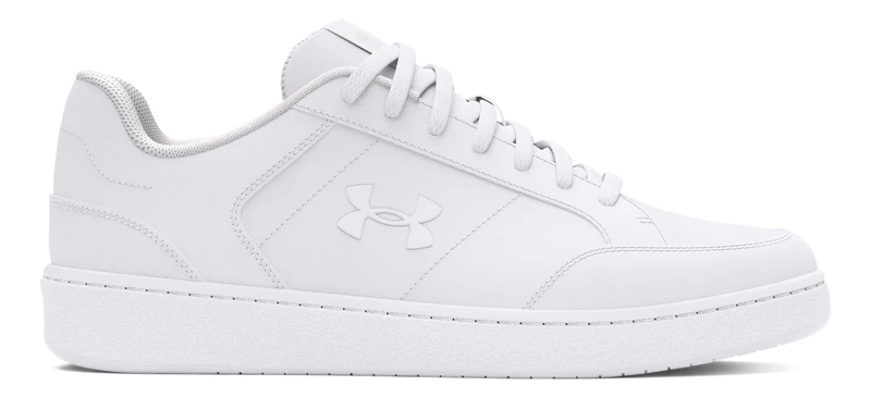 Under Armour Women's Official, Lightweight and Comfortable Women's Trainers, Casual Trainers with Durable Sole, Plush-Fit and Stability,White / White / White,5