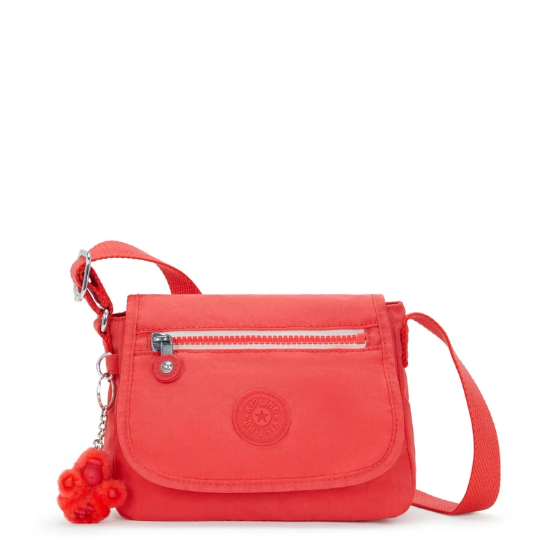 Kipling Women's Sabian Crossbody Bag, Almost Coral, 7.75''L x 6''H x 3.25''D