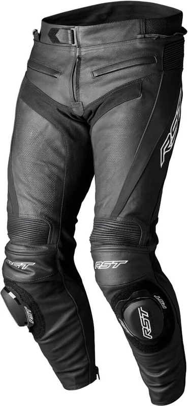 RST TRACTECH EVO 5 Leather Trousers Black/Black/Black S (3464) - Image 1