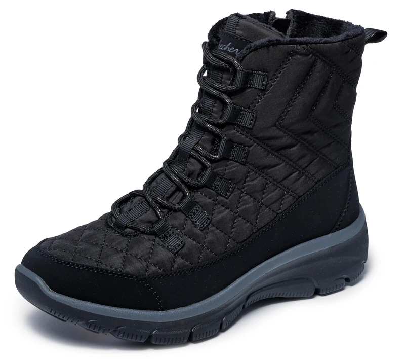 Skechers Women's Easy Going Game Hour Ankle Boots, black, 35 EU