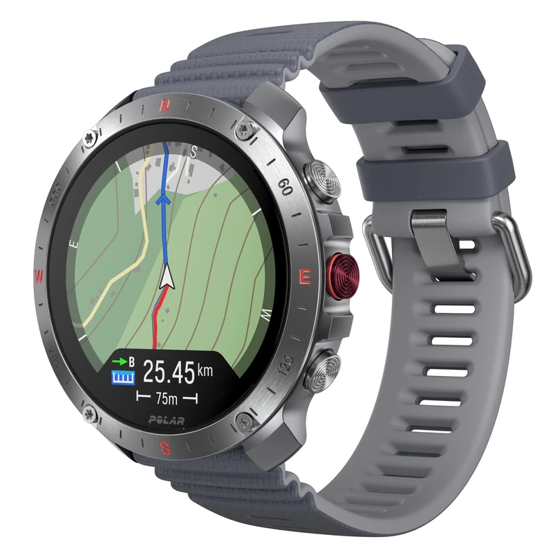 Polar Grit X2 Pro Premium GPS Smart Sports Watch – Ultimate Outdoor Adventure Watch with Rugged Design, Advanced Navigation, Sports Tracking, and Heart Rate Technology for Peak Performance