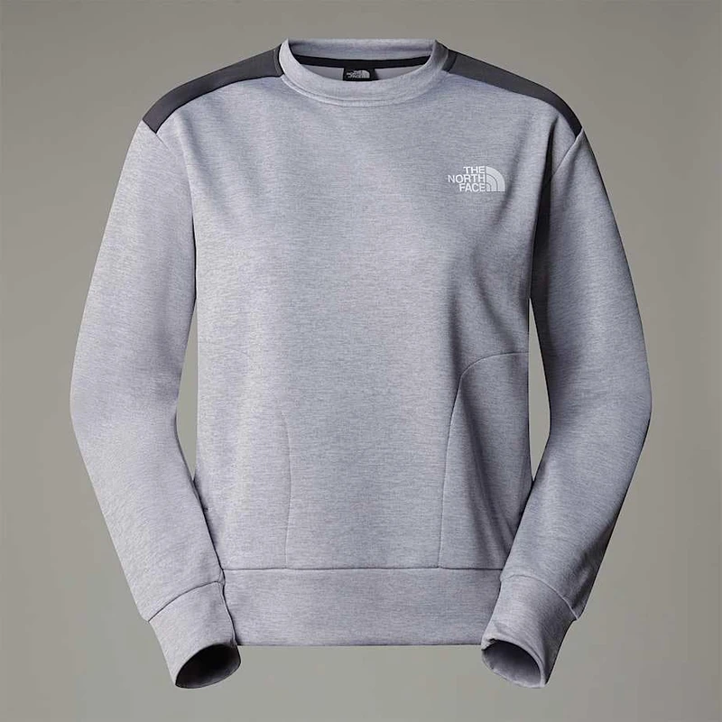 The North Face Reaxion Sweatshirt Tnf Light Grey Heather/Asphalt Grey L