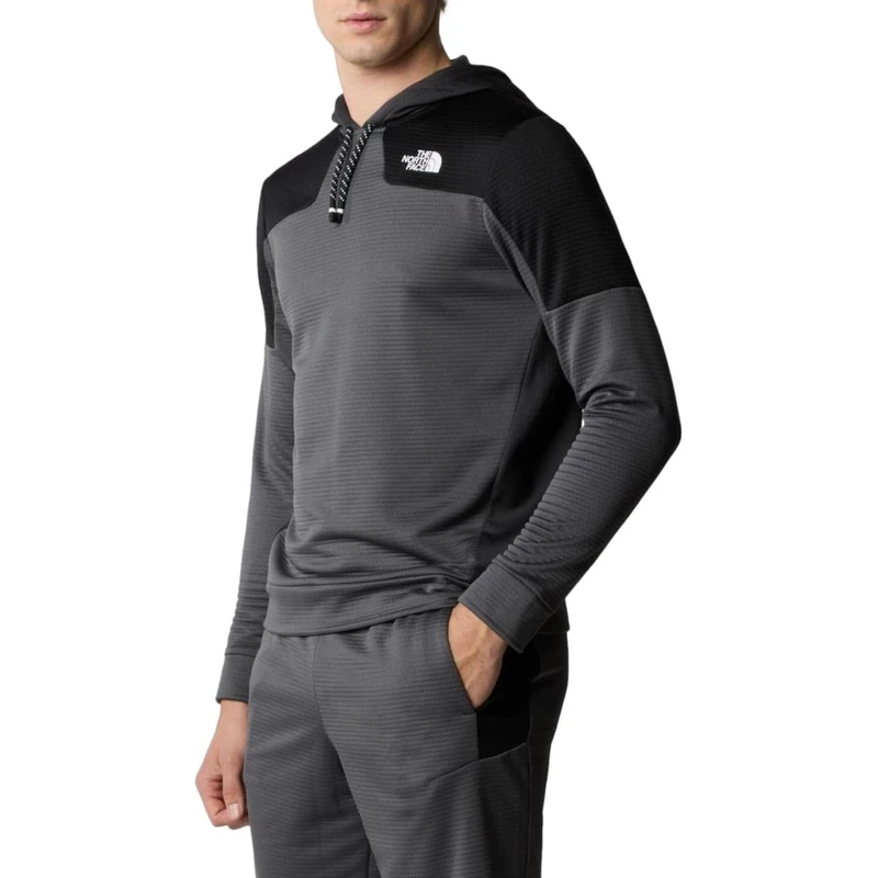 The North Face Mountain Athletics Hooded Sweatshirt Anthracite Grey/Tnf Black/Asphalt Grey XXL