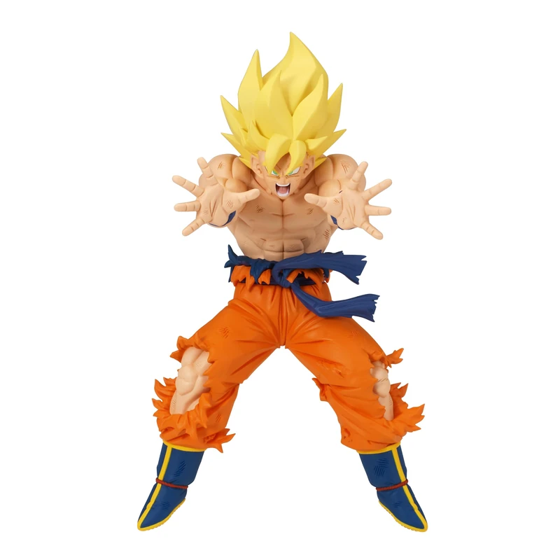 BANPRESTO Goku Super Saiyan (Vs Cooler) Dragon Ball Z Match Makers Action Figure, 14 cm, Multicoloured, BP89473P