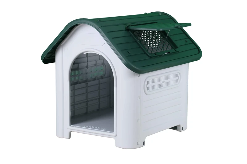 Dog Kennel House for Dogs for Indoor and Outdoor Use with Opening Window (M)