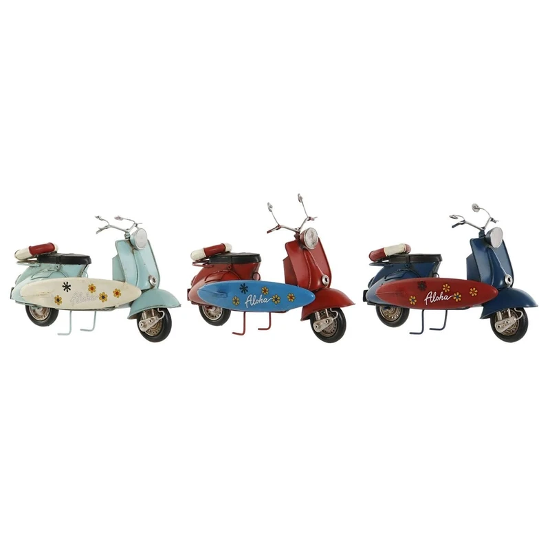 Home ESPRIT Decorative Figure Moto 26.5 x 11 x 17 cm (3 Units) - Image 1