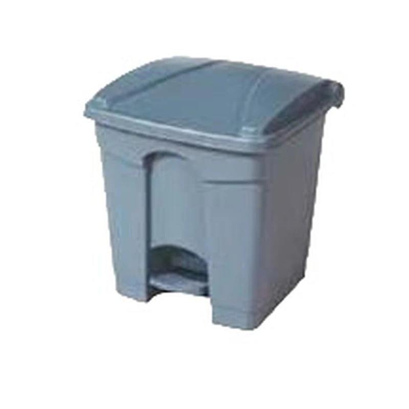 Papelera Grey Plastic Rectangular 30 L - Image 1