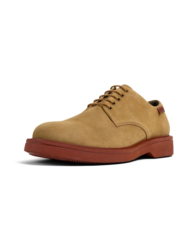 Camper Men's Norman K100998 Blucher, Medium Brown 003, 9 UK