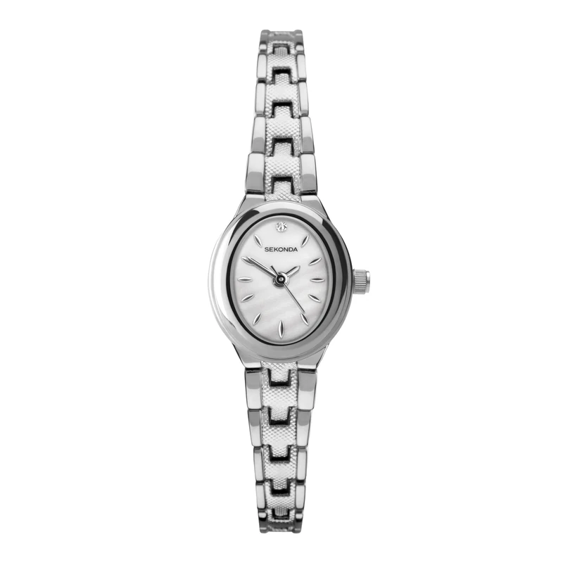 Sekonda Women's Analog Japanese Quartz Watch with Alloy Steel Strap 40649