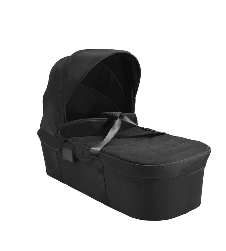 Baby Jogger Foldable Lightweight Carry Cot | For City Tour 2 Single Strollers | With Sustainable Fabrics | Black | Eco Collection
