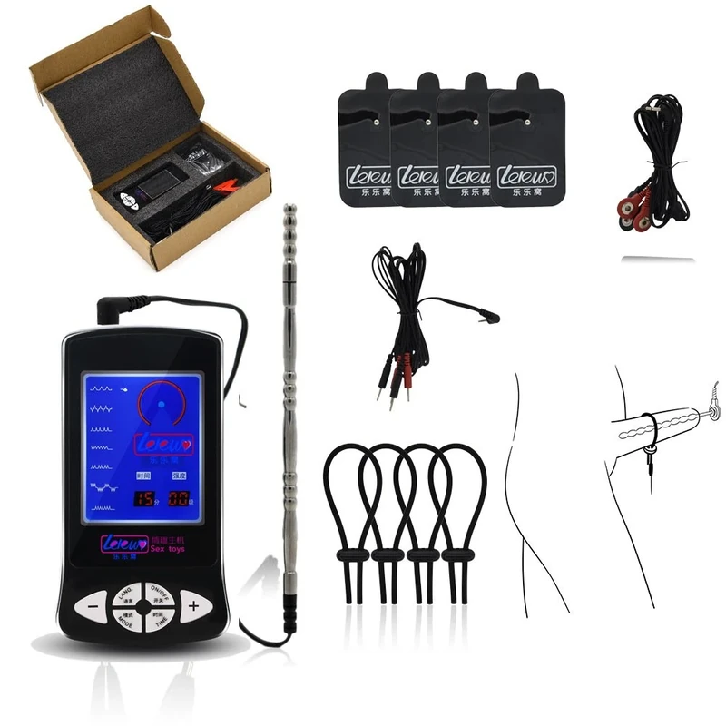 Bondage Masters E Stim Electro Sex, Urethral Probe, Cock Rings & Patches
