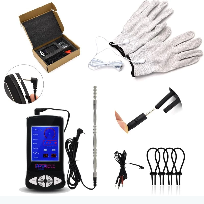 Bondage Masters E Stim Electro Sex, Urethral Probe, Cock Rings & Mitts