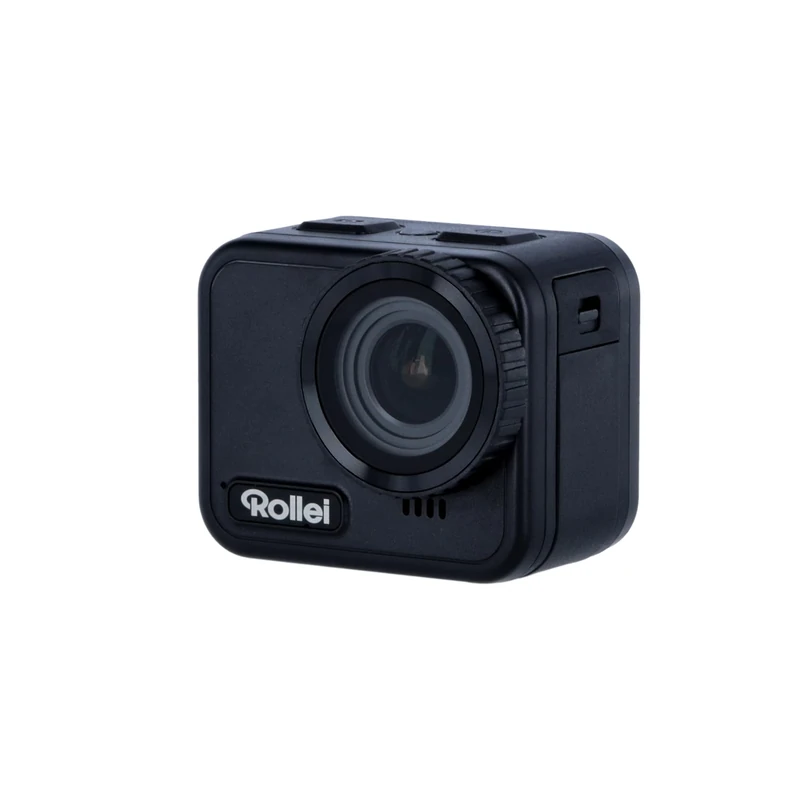 Rollei Actioncam 9s Cube: Brilliant 4K Action, Waterproof to 21 m, Mini Design, Touchscreen & Image Stabilisation for Ultimate Adventure
