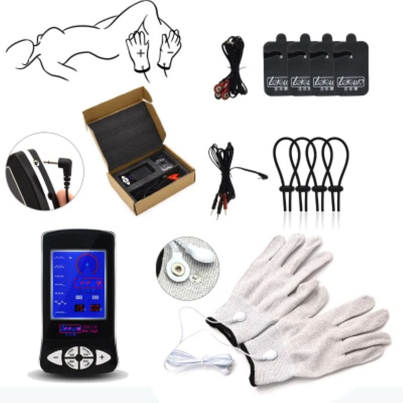 Bondage Masters E Stim Electro Sex, Cock Rings, Patches, Mitts