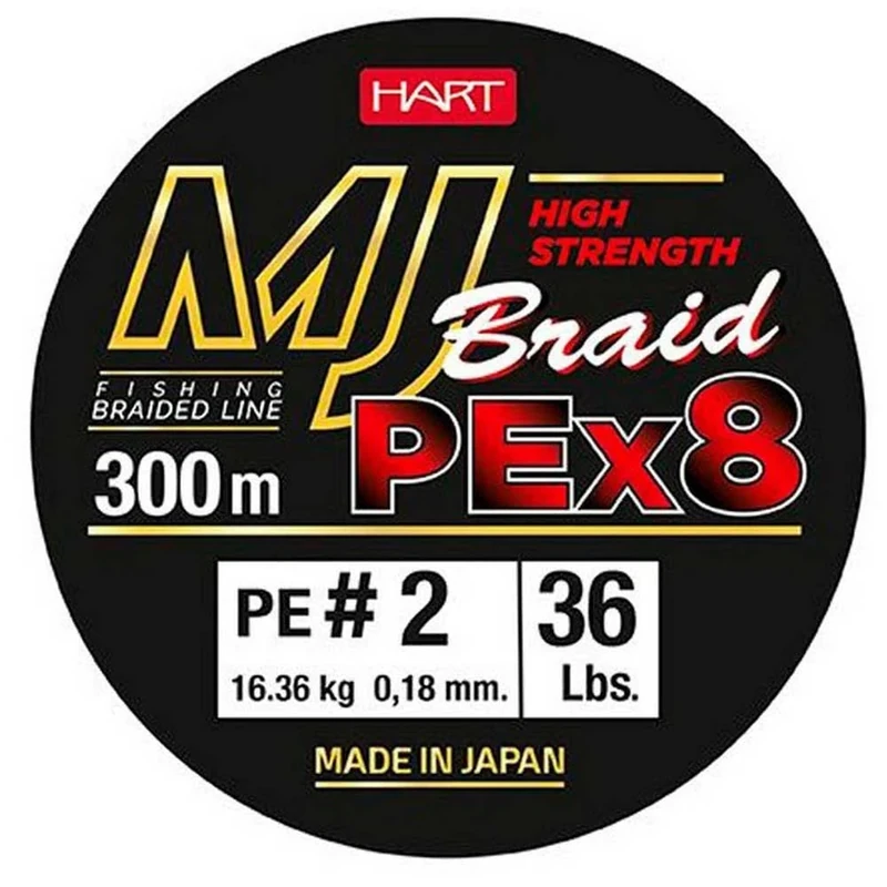 B/300m HART MJ Braid 0,18 mm