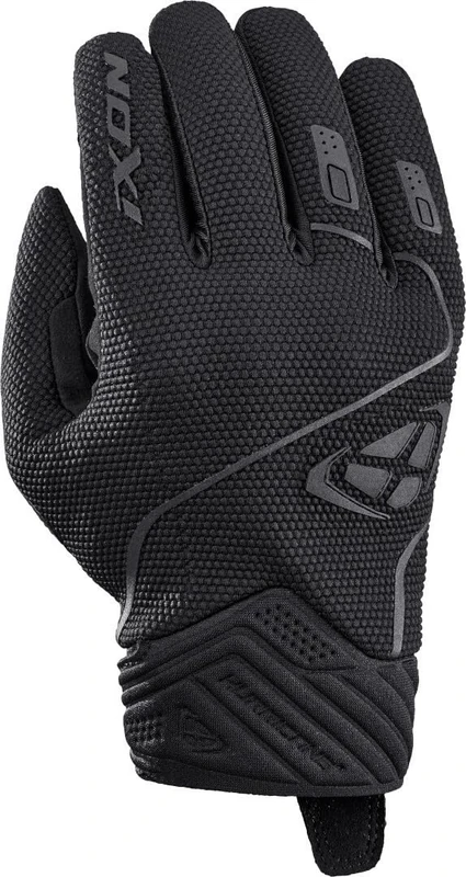 Ixon Hurricane 2 Motorcycle Gloves (Black, XL)