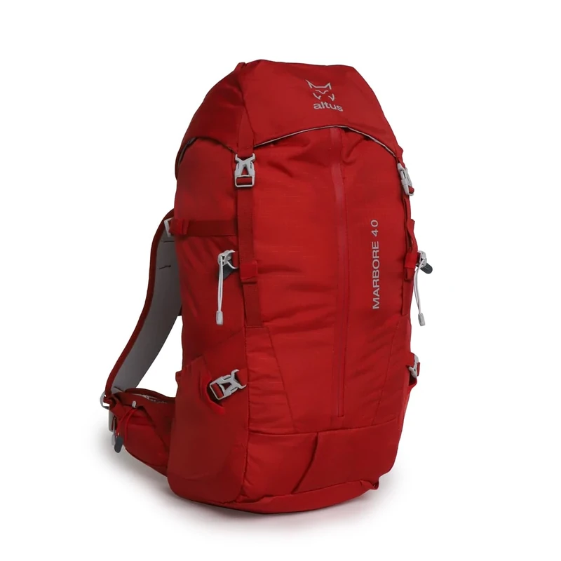 Mochila ligera de 40 litros para recorridos técnicos C: ROJO T: U