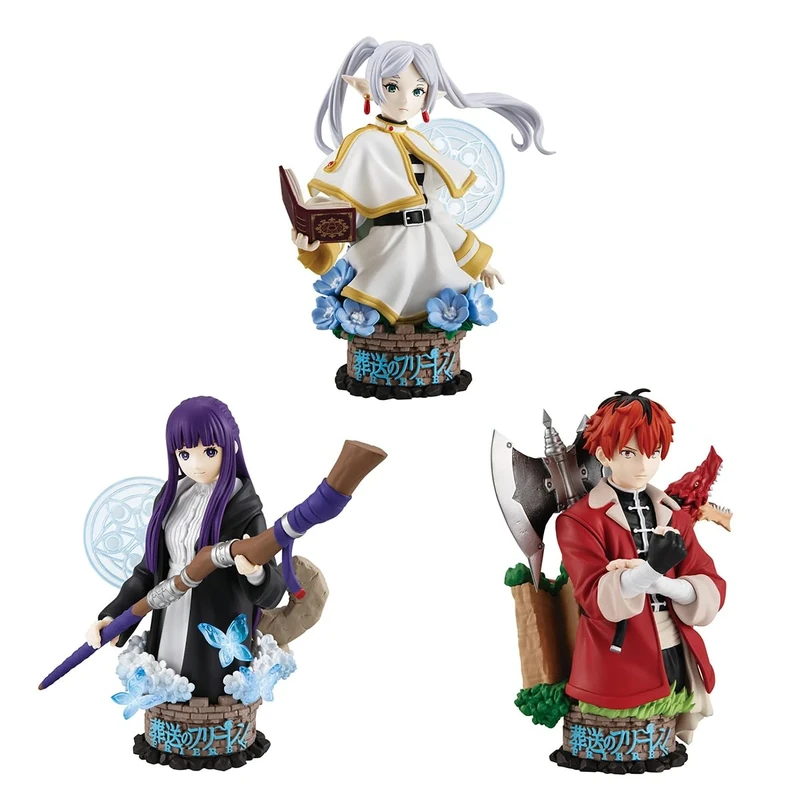 Megahouse Frieren: Beyond Journey's End Petitrama EX Series Pack 3 Trading Figures Their Journey Special Edition 9 cm - Image 1
