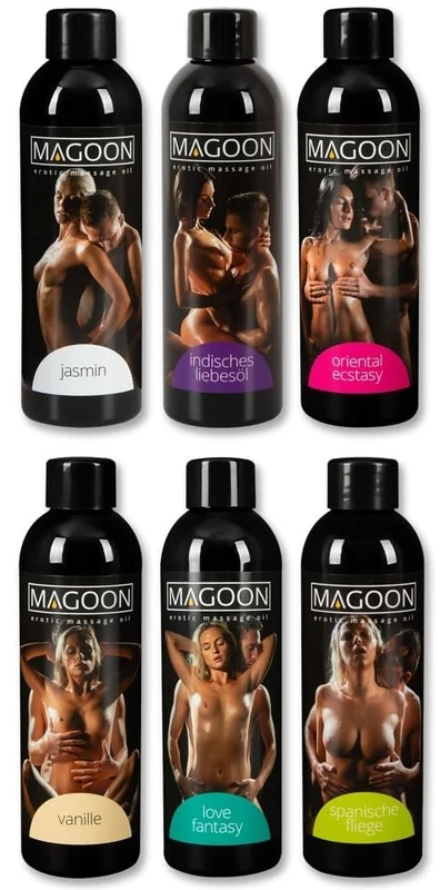 Magoon Massage Oil Set Transparent 1200 ml - Image 1