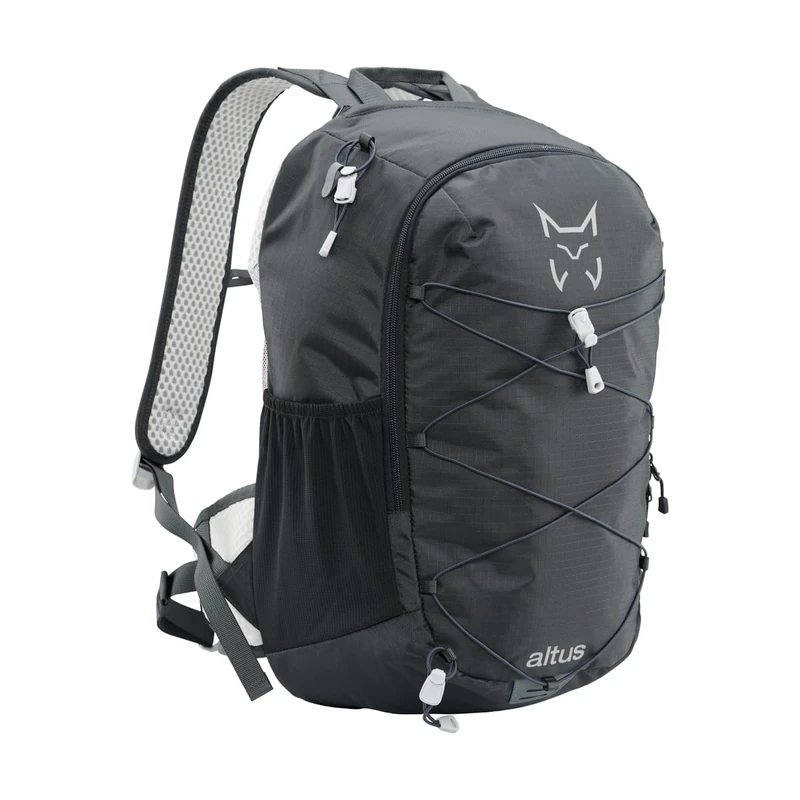 Mochila Ideal para excursiones cortas. Elástico Frontal Porta Chaqueta o cualquier prenda que queramos Acceder rápidamente. C: Antracita T: U
