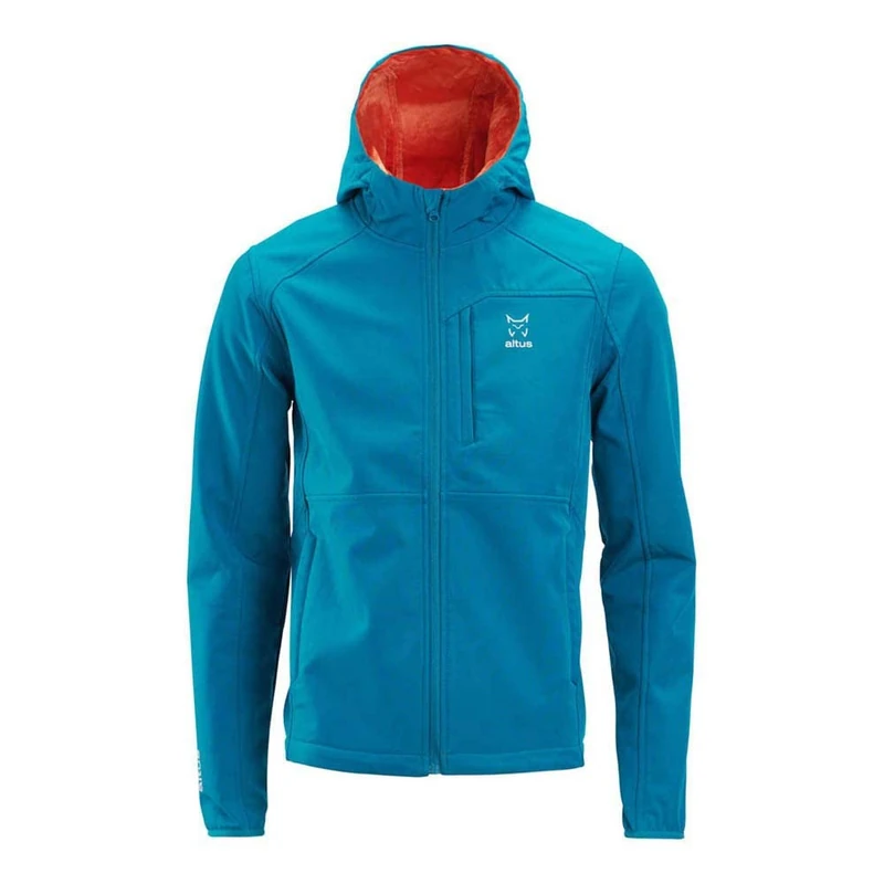 Chaqueta cortavientos Ligera y Confortable, resistente al Viento y con acabado WR. - C: Azul Petroleo_ T: S