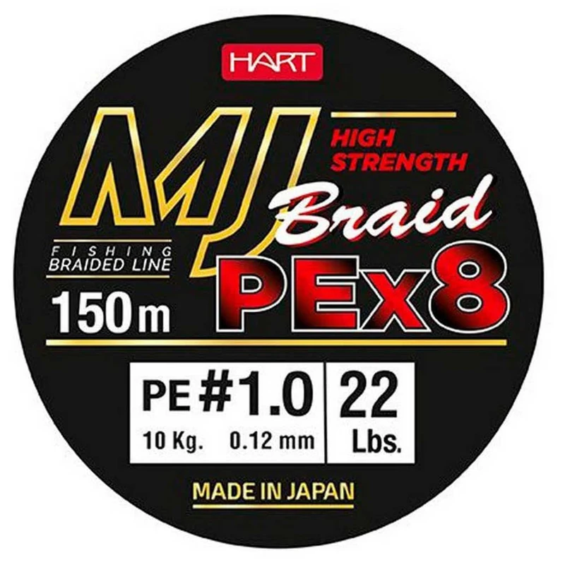 B/150m HART MJ BRAID Olive 0,16mm