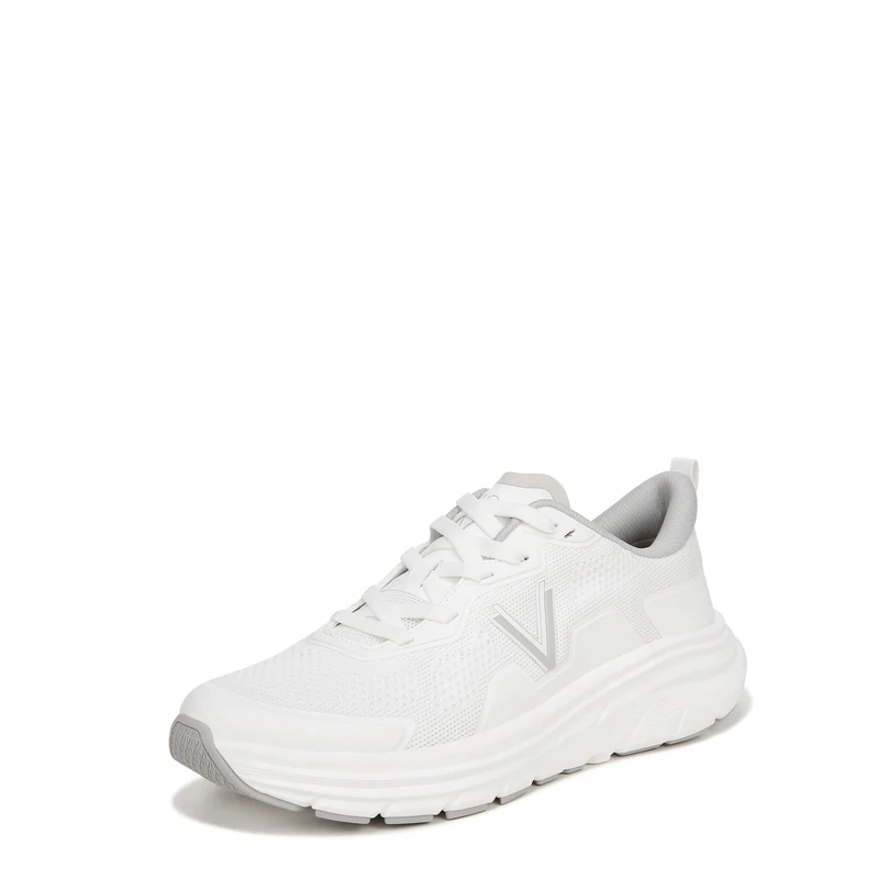 Vionic Men's Mwalk Max Walking, White Mesh Fabric, 4.5 UK