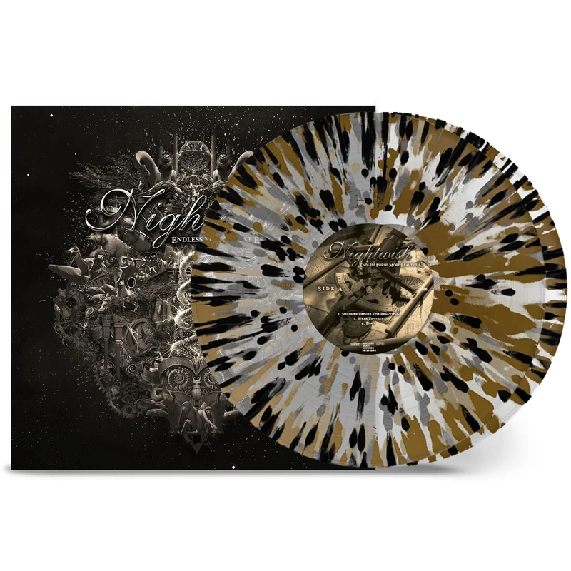 Endless Forms Most Beautiful (Clear Gold Black Splatter in Gatefold) [VINYL]