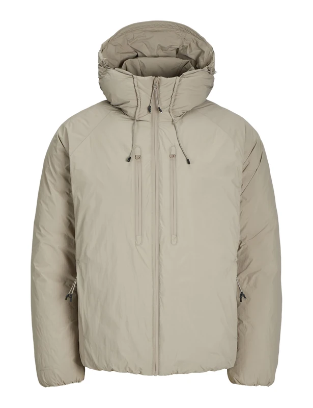JACK&JONES Men's JCOTERRAIN Puffer Jacket, Short Jacket, Crockery, L, Crockery, L