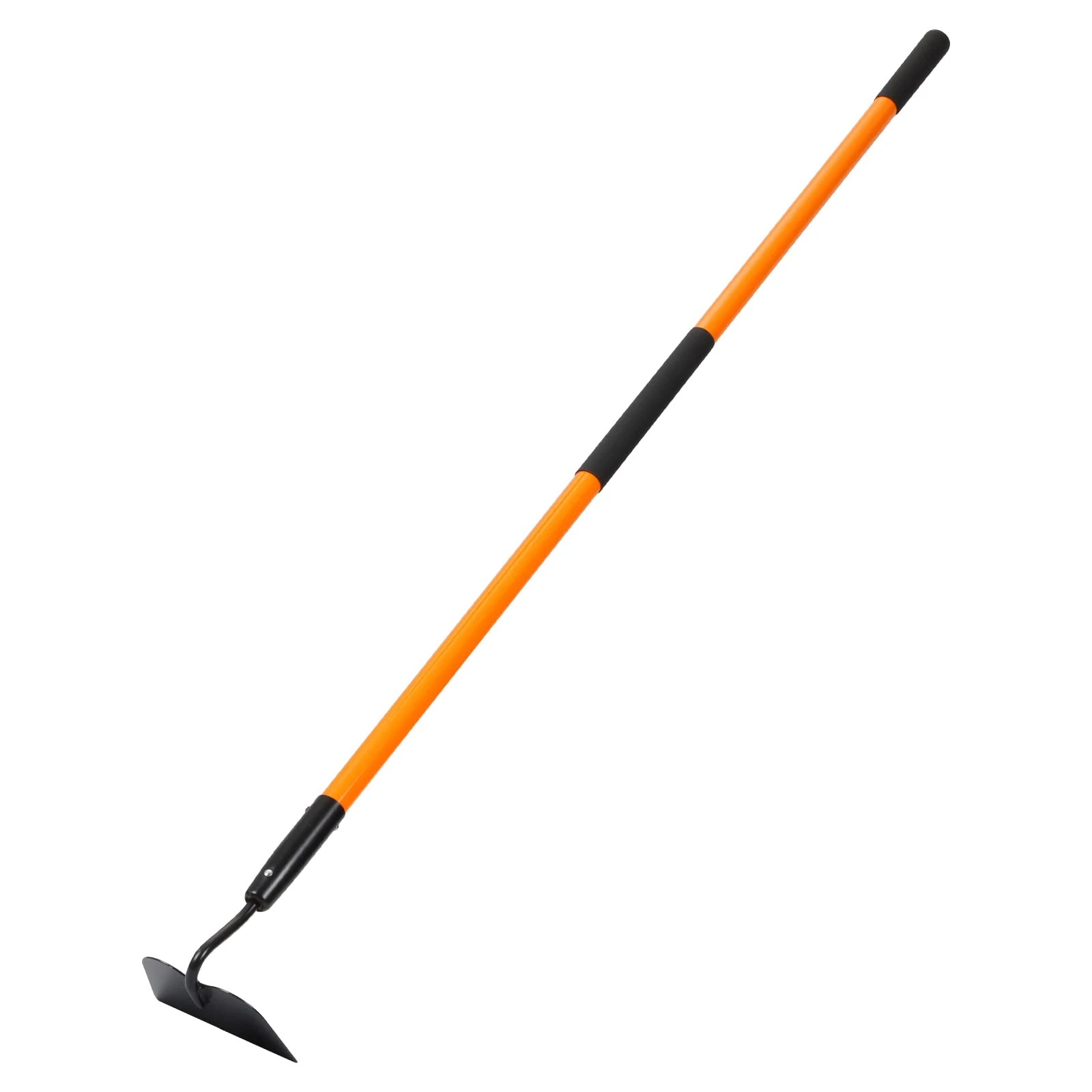 VNIMTI Garden Hoe Tool, 58 Inches Hoe Garden Tool Heavy Duty, Garden Hoe for Weeding with Long Fiberglass Handle