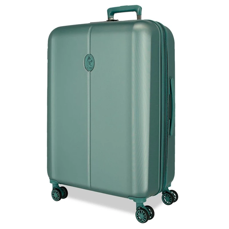 El Potro Vera Medium Suitcase 49 x 70 x 28 cm, Green, 49 x 70 x 28 cm, Medium Suitcase