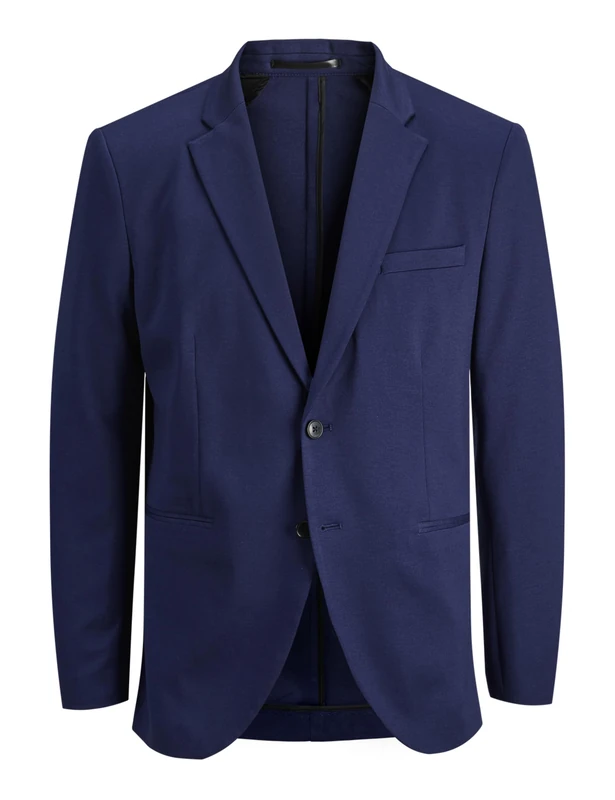 JACK&JONES Junior JJEJAXON Noos JNR Blazer Sweater, Medieval Blue, 170 for Children, Medieval Blue, 170