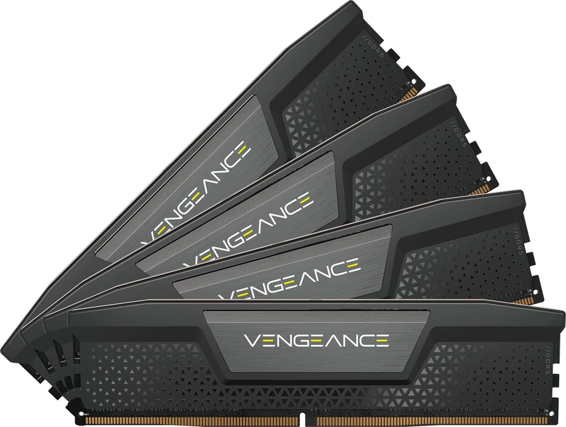 CORSAIR VENGEANCE DDR5 RAM 96GB (4x24GB) 6400MHz CL32 Intel XMP iCUE Compatible Computer Memory - Black (CMK96GX5M4B6400C32)