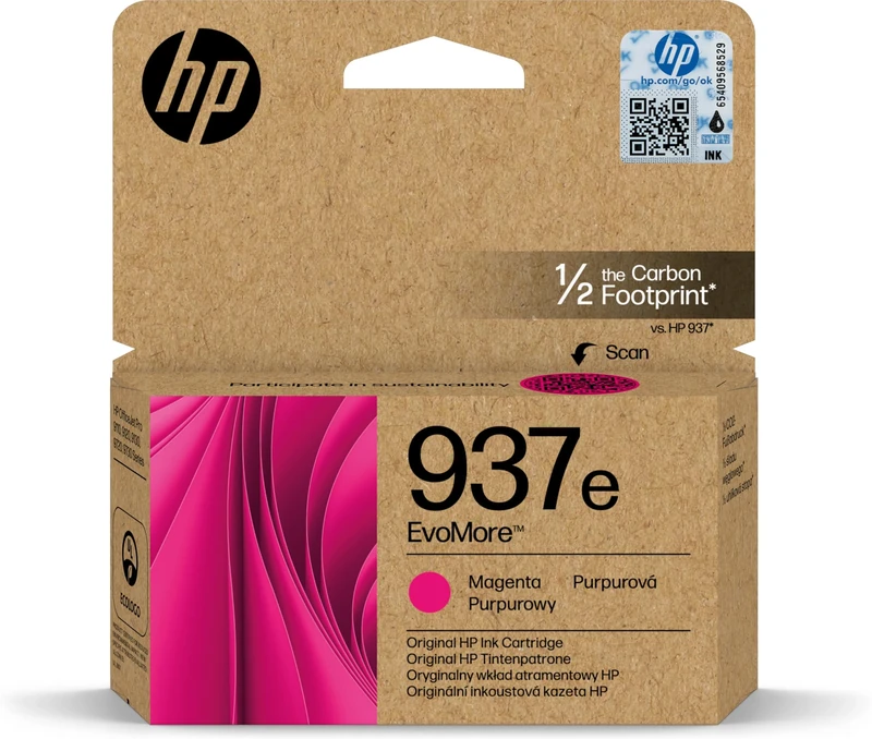 HP 937e EvoMore Magenta Original Ink Cartridge