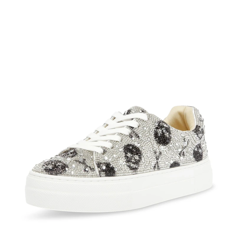 Betsey Johnson Women's Sidny Sneaker, Skulls, 8 UK - Image 1