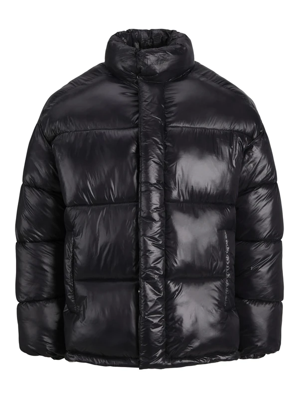 JACK & JONES Men's Jorgreenpoint Puffer Jacket, black, M - Image 1