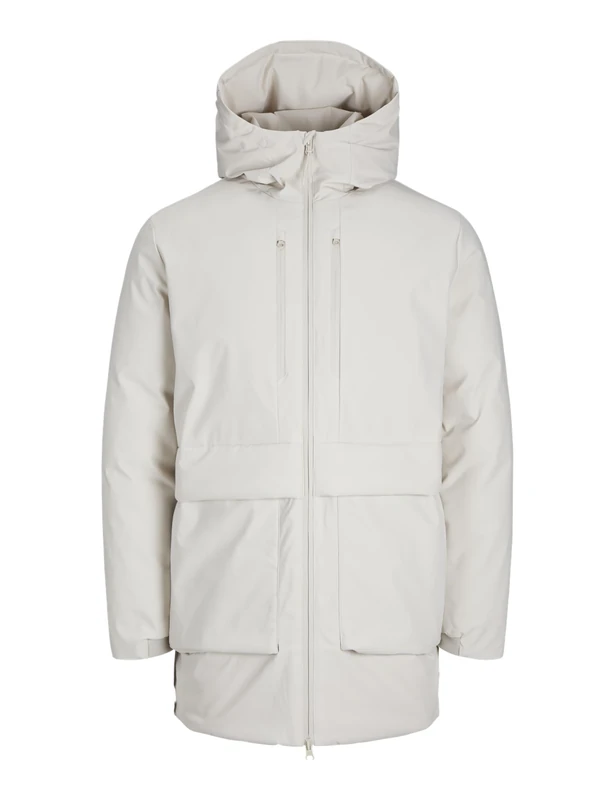 JACK & JONES Male Parka Parka, Moonbeam, S
