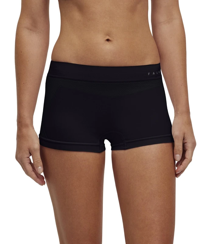 FALKE Women's Warm W Pa Functional Yarn Quick Dry 1 Piece Base Layer Underwear, Black 3000, L