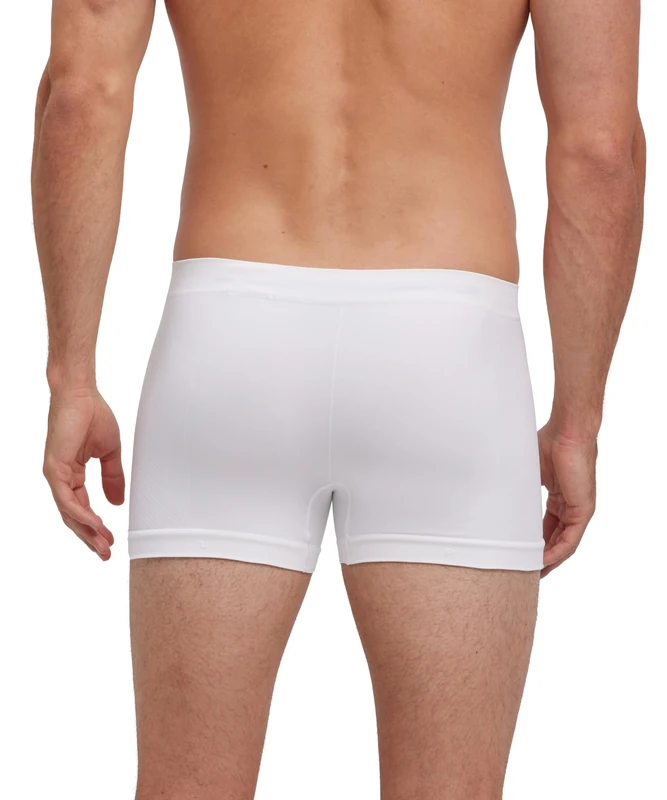 FALKE Men's Warm M Bx Functional Yarn Quick Dry 1 Piece Base Layer Underwear, White 2860, L