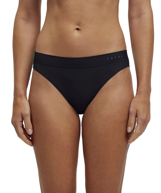 FALKE Women's Warm W Sl Functional Yarn Quick Dry Base Layer Underwear 1 Piece, Black 3000, XL