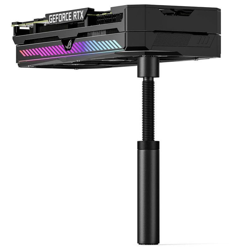 upHere Gaming GPU Support Bracket, Adjustable Height Graphics Card Support with Magnet and Non-Slip Sheet, GPU Sag Bracket for Universal Video Card, 70-120mm(L), GB70K