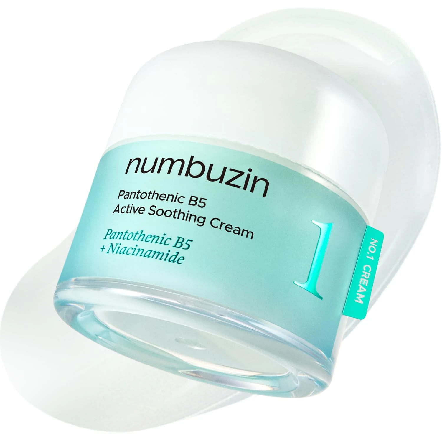 numbuzin No.1 Cream | Pantothenic B5 Active Soothing Cream | Lightweight Hydrating Moisturizer, Pantothenic Acid, Niacinamide | Excess Oil Control, Soothes Acne | Non-Comedogenic | 80 ml