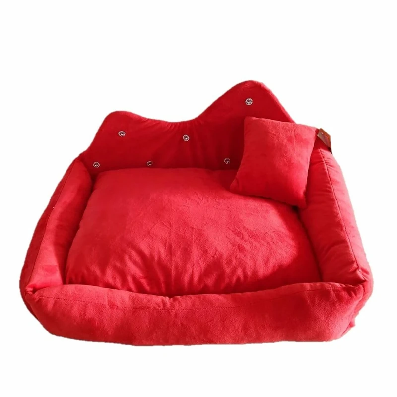 GO GIFT Pet Bed L Red 52 x 1 x 42 cm
