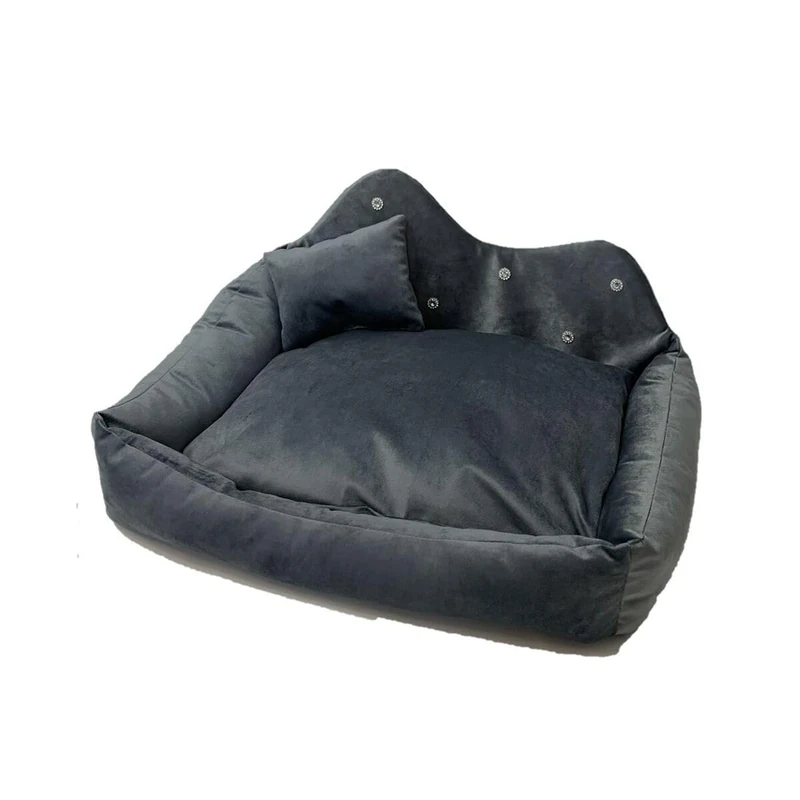 GO GIFT Pet Bed XXL Grey 70 x 2 x 55 cm