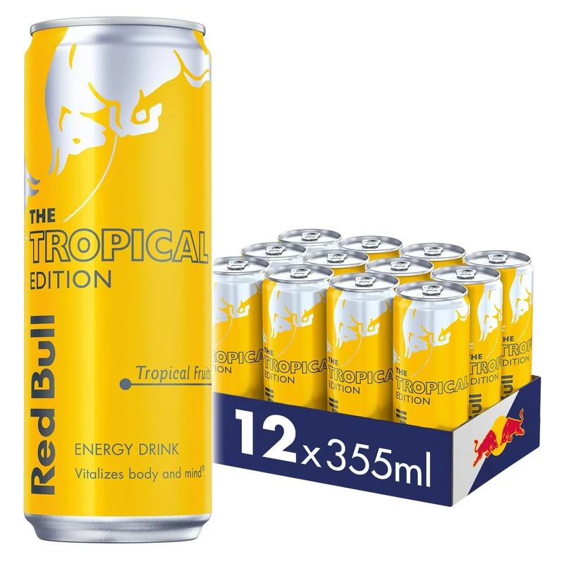 Red Bull Energy Drink Tropical Edition 355 ml x12